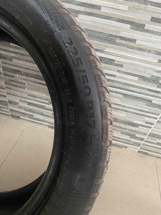 Par Pneus Continental WinterContact TS 860, 225/50/17 XL quase novos!