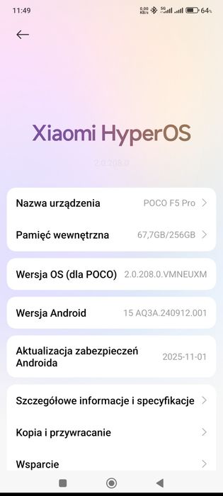 POCO F5 PRO 12/512 F5