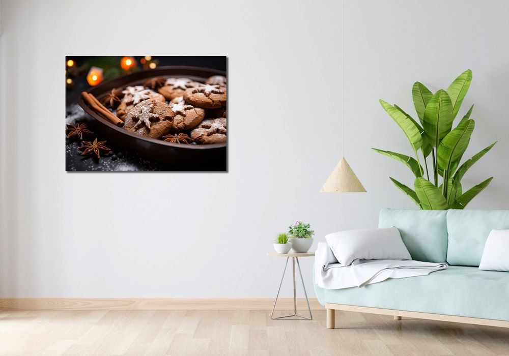 Obraz 100x70cm Ciepło Świątecznych Chwil