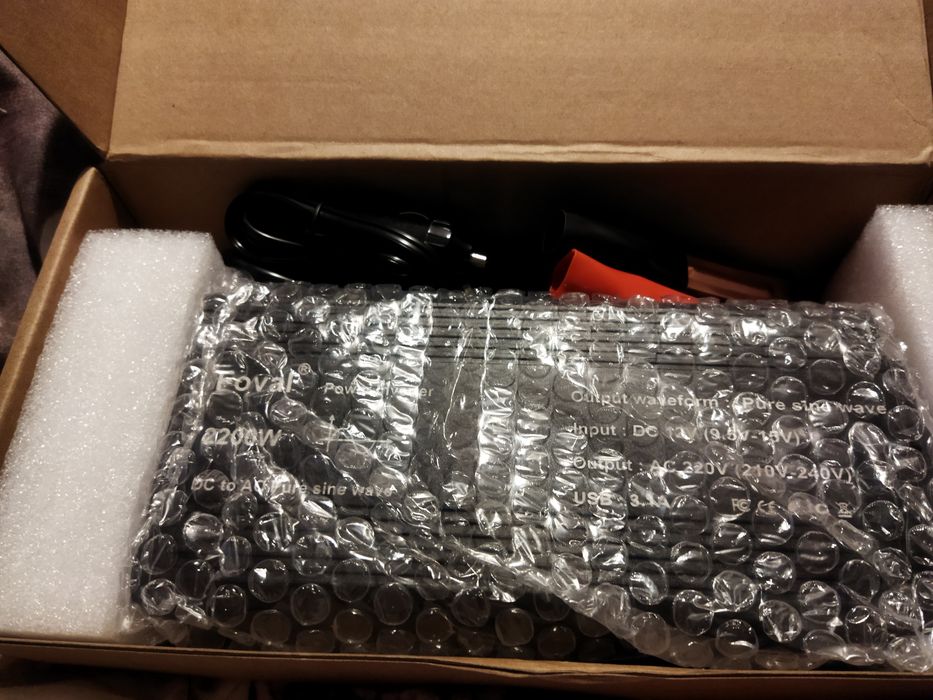 Foval 2200w 12v инвертор для бытовой техники Киев