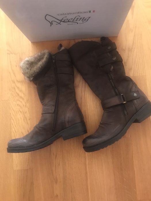 Італійські чоботи натуральна шкіра