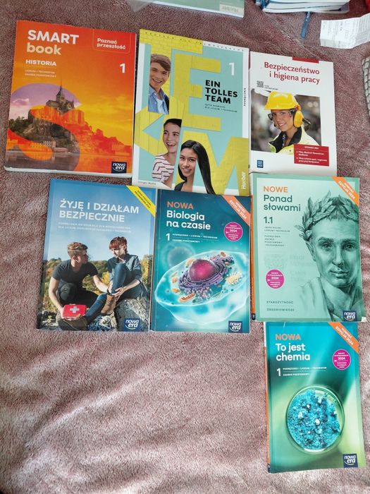 Książki do klasy 1 Technikum/Liceum