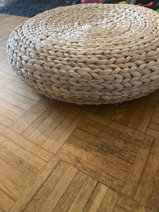 Podnóżek Ikea włókno bananowca