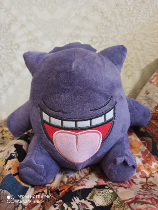 Покемон Генгар Pokemon Мягкая игрушка