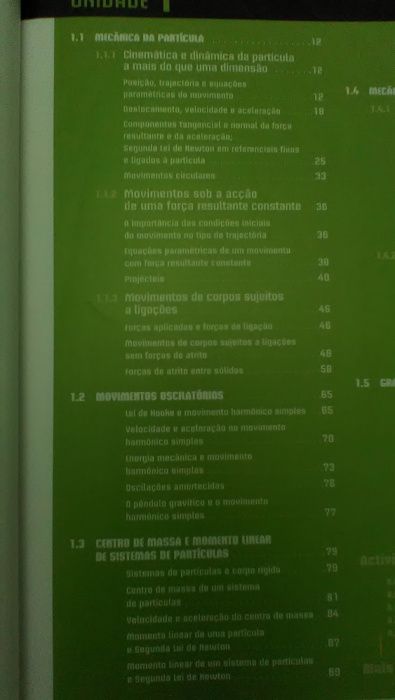 livros Física 12 F + caderno de atividades