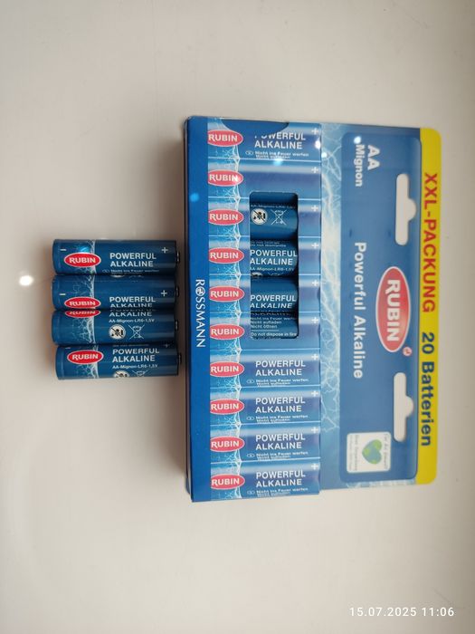 Батарейка АА  алкалайн