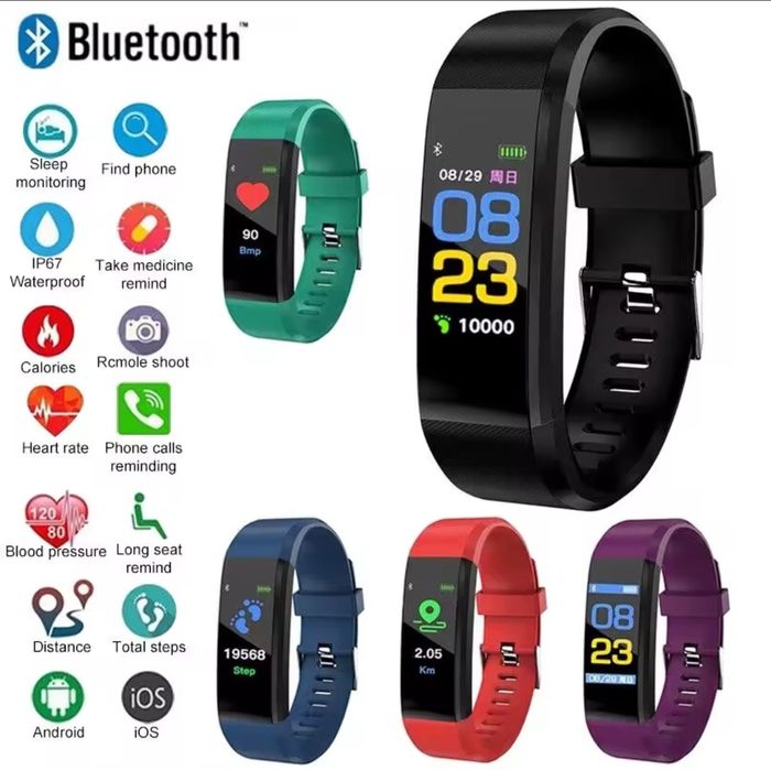 1115plus Bluetooth opaska dla dzieci i młodzieży
