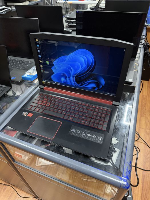 Игровой ноутбук Acer Nitro Ryzen 5 nvidia 4гб.