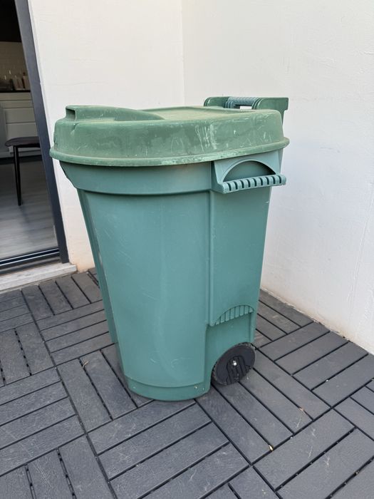 Balde de jardim com rodas 110L EDA