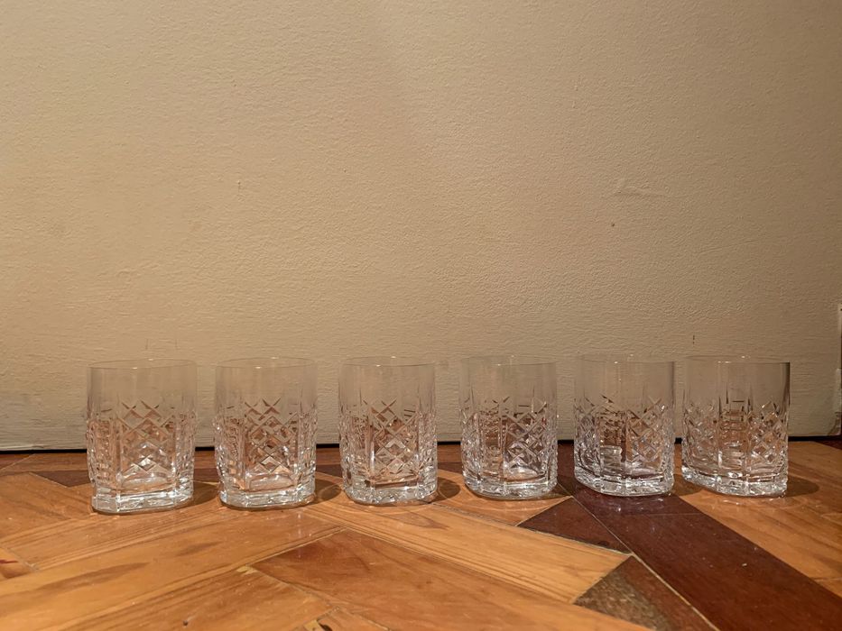 6 copos antigos, em muito bom estado