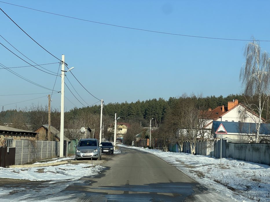 Земля 6гек Пуховка начало Лес свет газ асфальт интернет