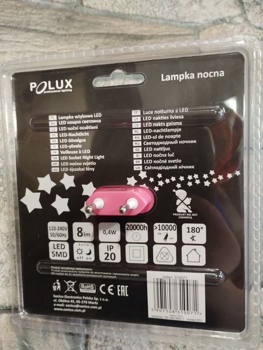 Lampka nocna  LED MOTYLEK