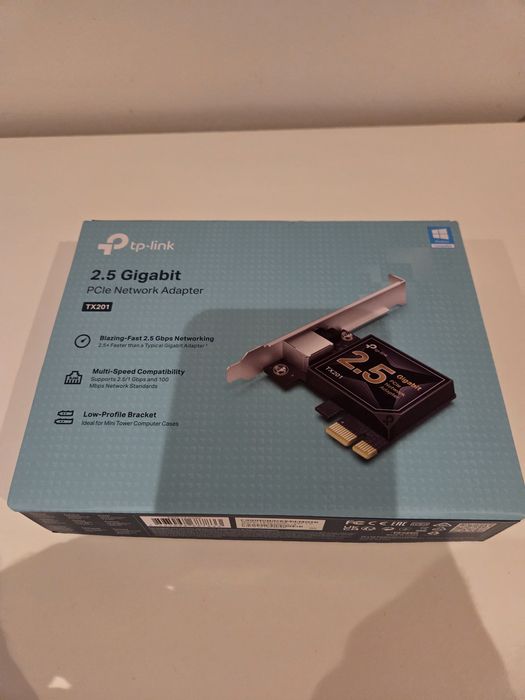 Placa de rede TP-Link Tx201 Pcie 2,5Gbe