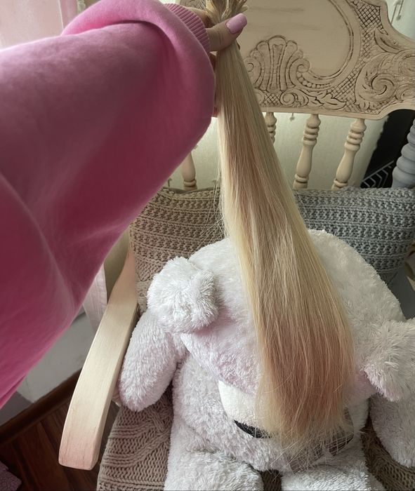 Волосы для наращивания блонд