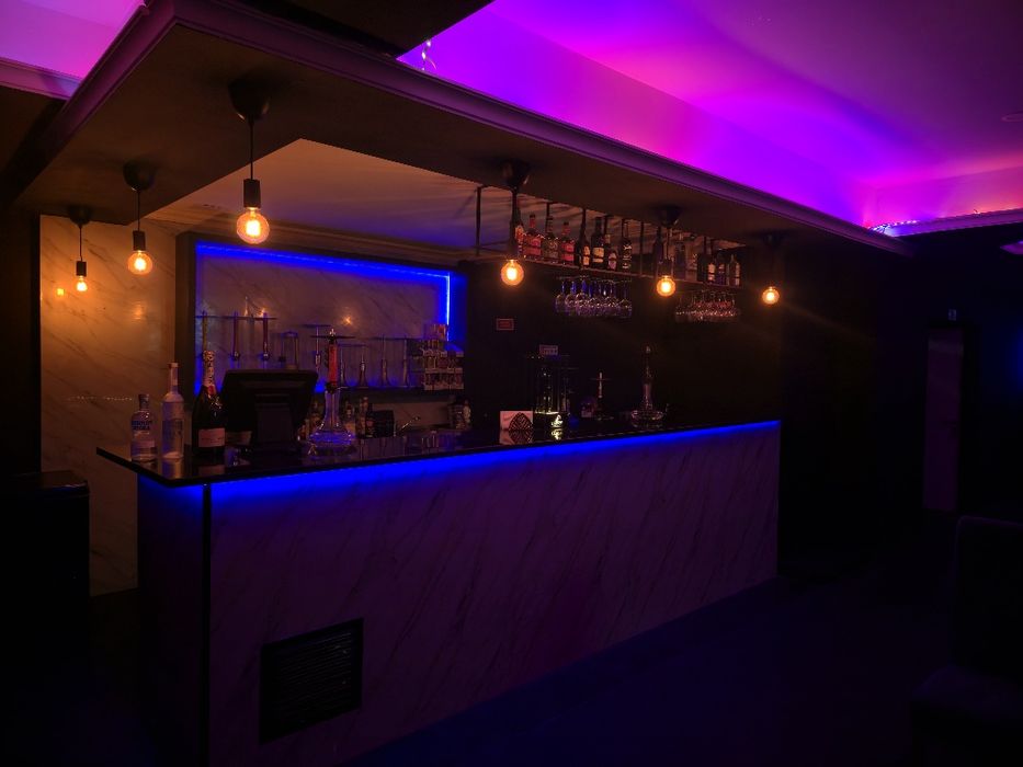 Trespasse Bar Shisha em funcionamento