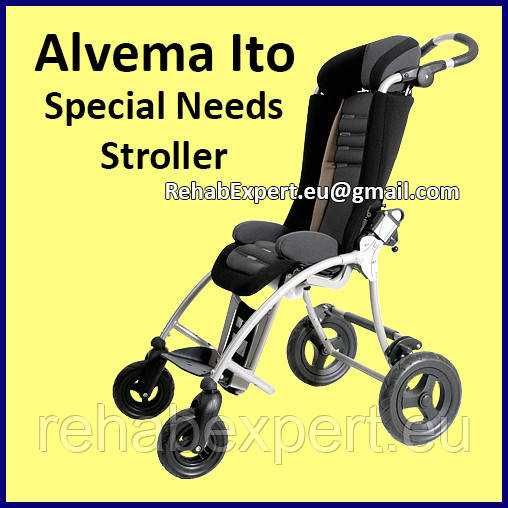 Wózek spacerowy dziecięcy d;a MPD Alvema ITO Special Stroller