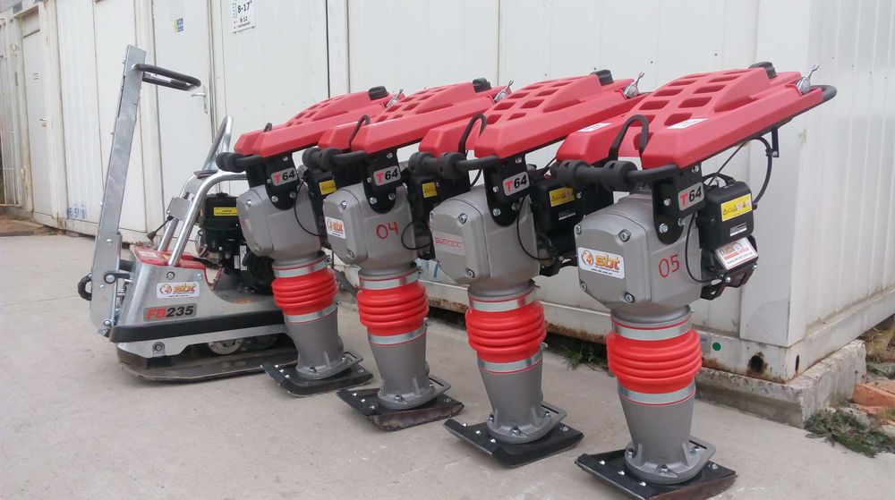 Прокат виброплиты, трамбовки, отбойника, шлифмашины, пылесоса