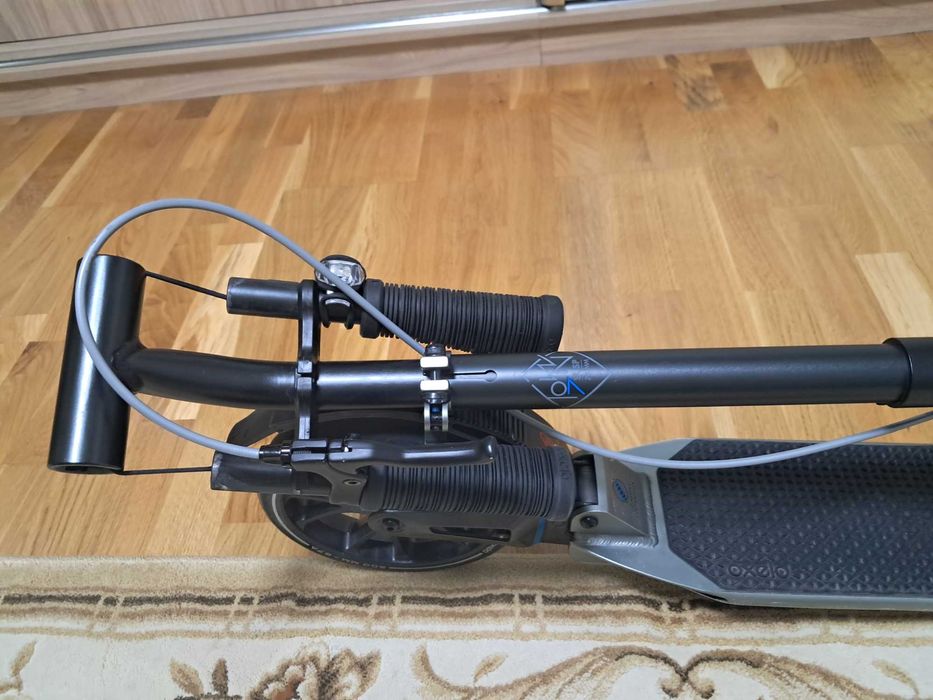 Самокат для дорослих OXELO 145 -195 см TOWN 7 XL Чорний