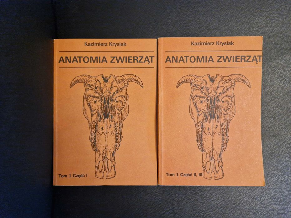 Anatomia zwierząt Komplet Krzysiak Świeżyński
