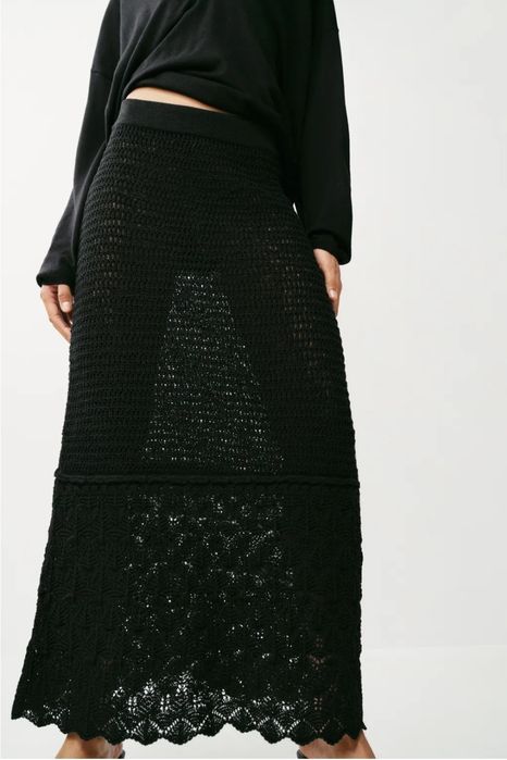Нові мідіспідниці від Zara