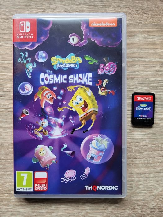Spongebob Kanciastoporty Cosmic Shake Nintendo Switch