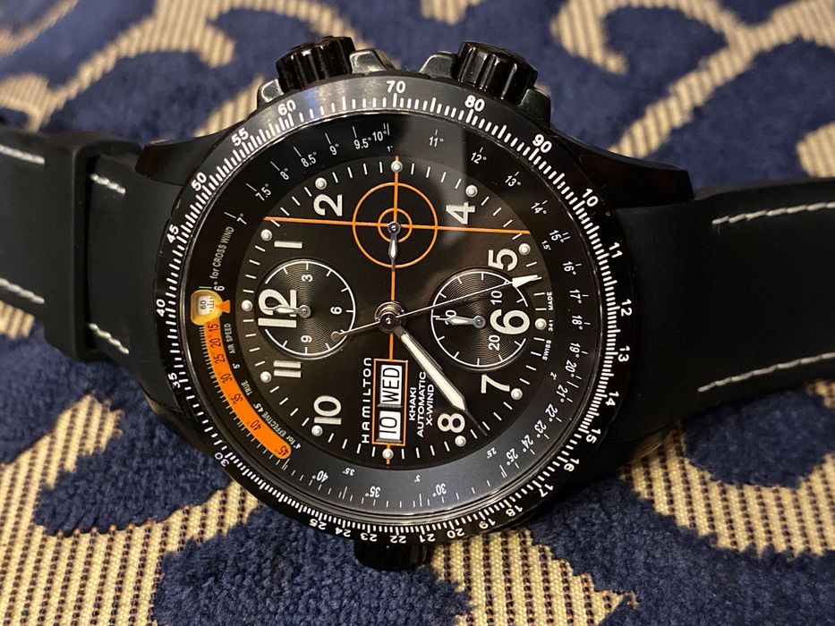 Relógio Hamilton Khaki X-Wind Automático edição Limitada n 1996 Novo