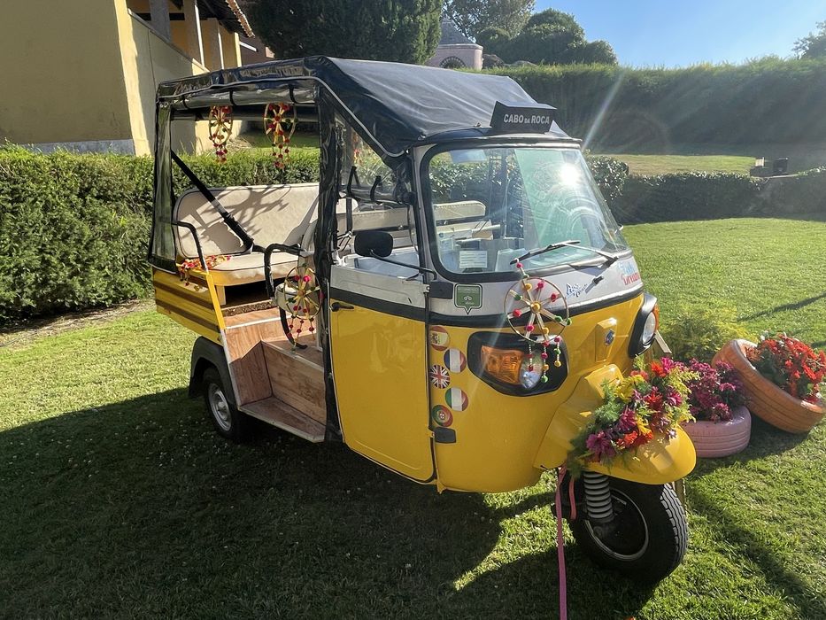 Tuk tuk Piaggio novo modelo Euro4 7pax