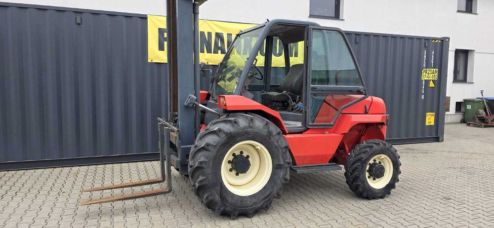 Terenowy wózek widłowy MANITOU BF M26-4 sprowadzony triplex napędy 4x4