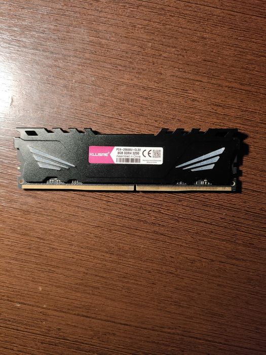 Оперативна пам'ять дві по 8 гб ddr4 3200 Kllisre