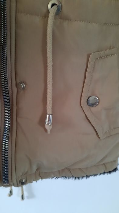 Kurtka zimowa dwustronna jak nowa Kids Star - 6 lat- 122cm/128