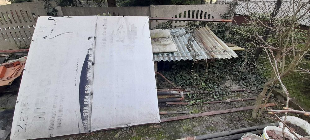 Rama baner stelaż na reklamę konstrukcja 4x2