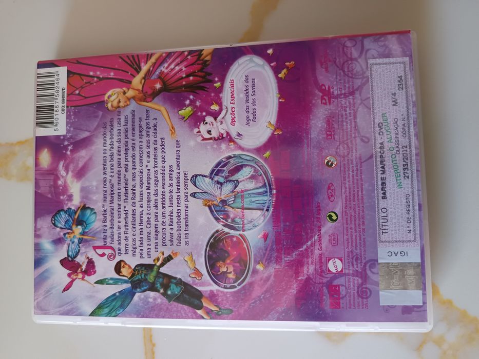 DVD Barbie mariposa