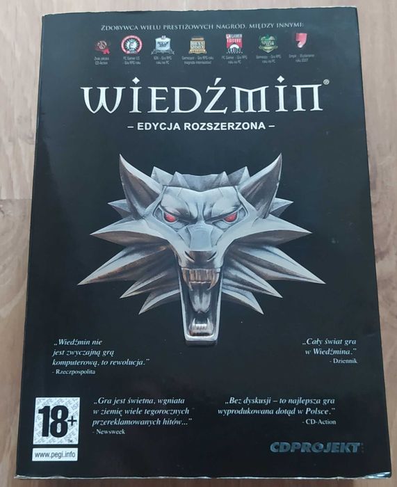 Gra Wiedźmin 1 edycja rozszerzona