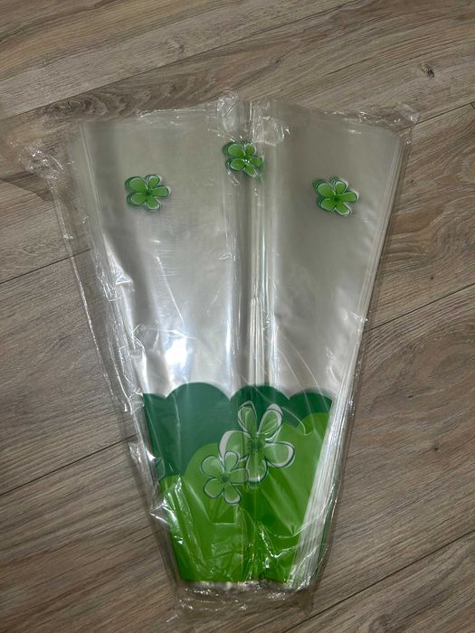 Конусний пакет для букета для квітів 50х10х40 100 шт.