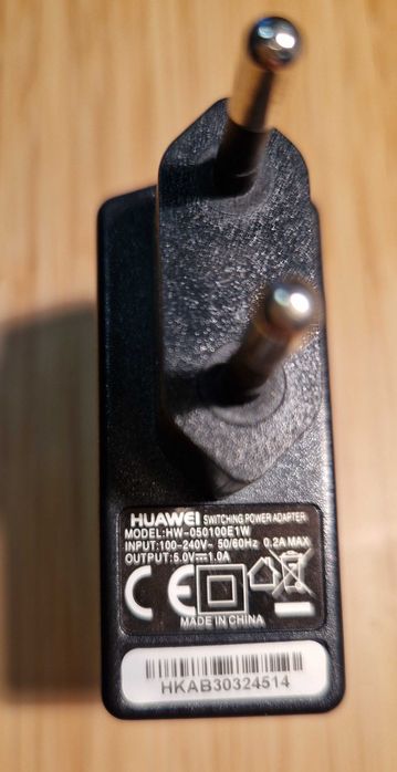 Ładowarka sieciowa Huawei MAX 5V 1A HW-050100E1W USB Black