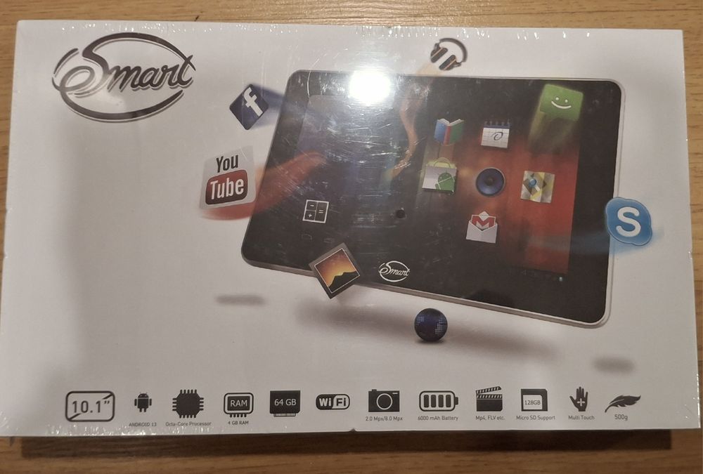 Tablet Smart 10.1" (4GB RAM / 64GB) - Novo e Selado!
