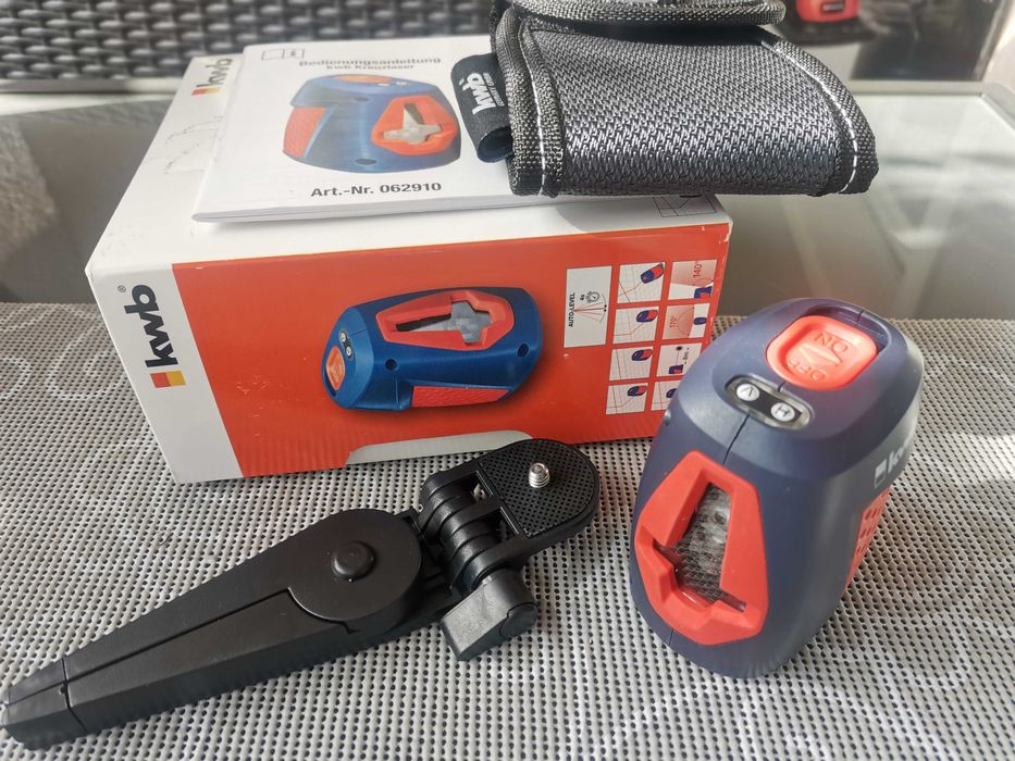 Laser krzyżowy samopoziomujący KWB