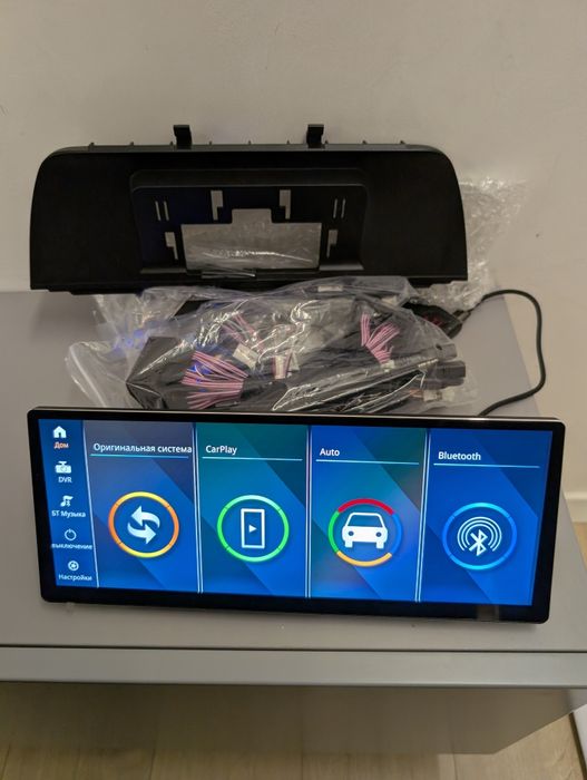 Магнітола 12.3" BMW 5 F10 F11 2010-2017 CIC Apple CarPlay Android Auto