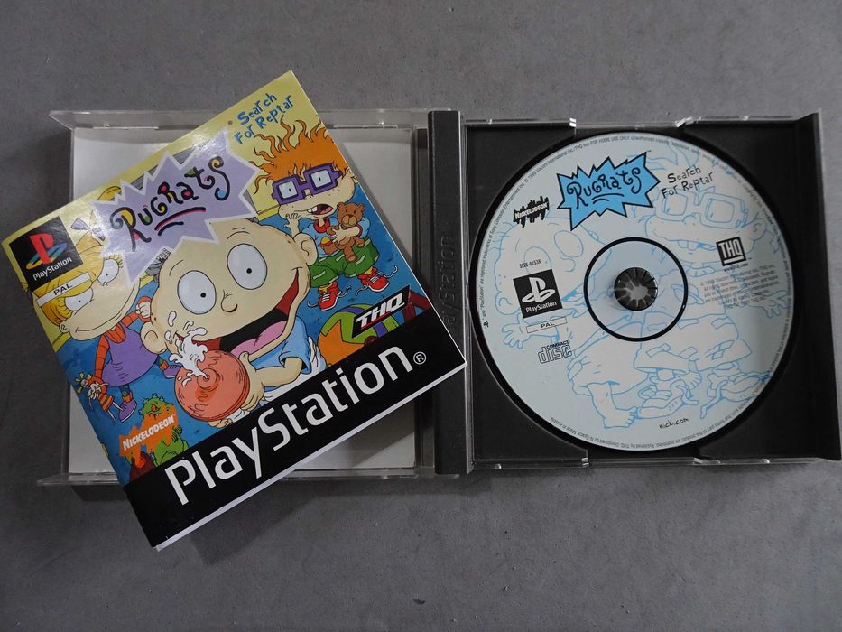 Jogo Playstation 1 PS1 - Rugrats - Search for raptar