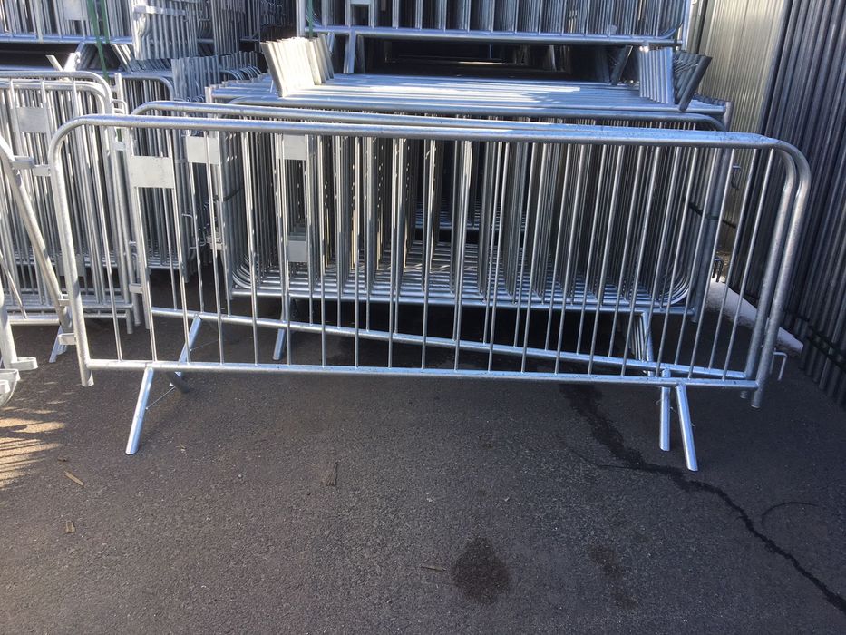 Barierka Zabezpieczenie Płot Ogrodzenie Barierki 2,5m*1,1 Płot mobilny