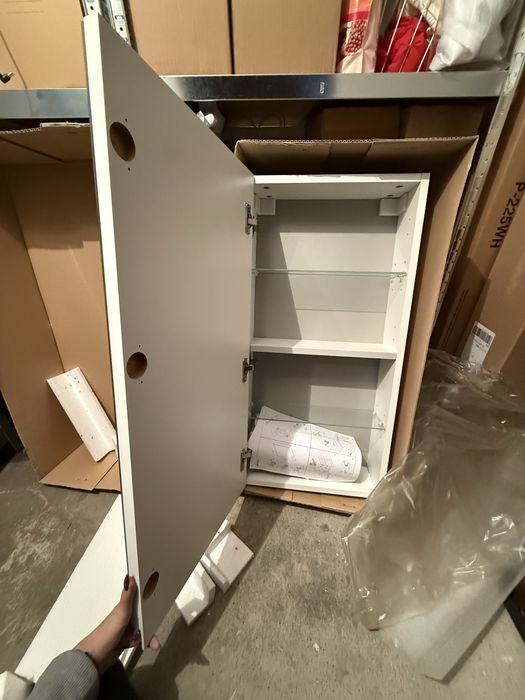 NOWA Szafka wiszaca lazienkowa z lustrem Cersanit Moduo 40
