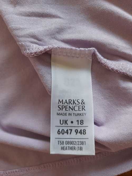 Bluzka M&S fioletowa 46/48