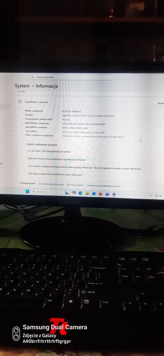 Komputer PC Core i7 4771