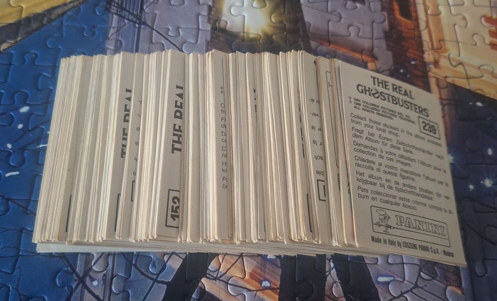 Cromos Panini The Real Ghostbusters - 1988
