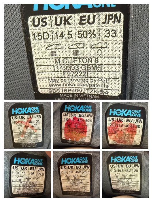 Кросівки Hoka Clifton 8 (50.5/48/47.4/46.5/46/45.4/44.5) 1119393-GBMS