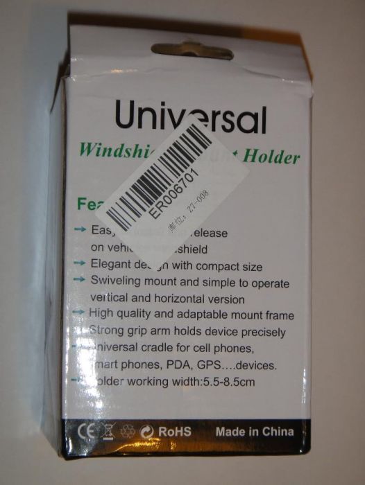 Suporte de telemóvel universal para pára-brisas
