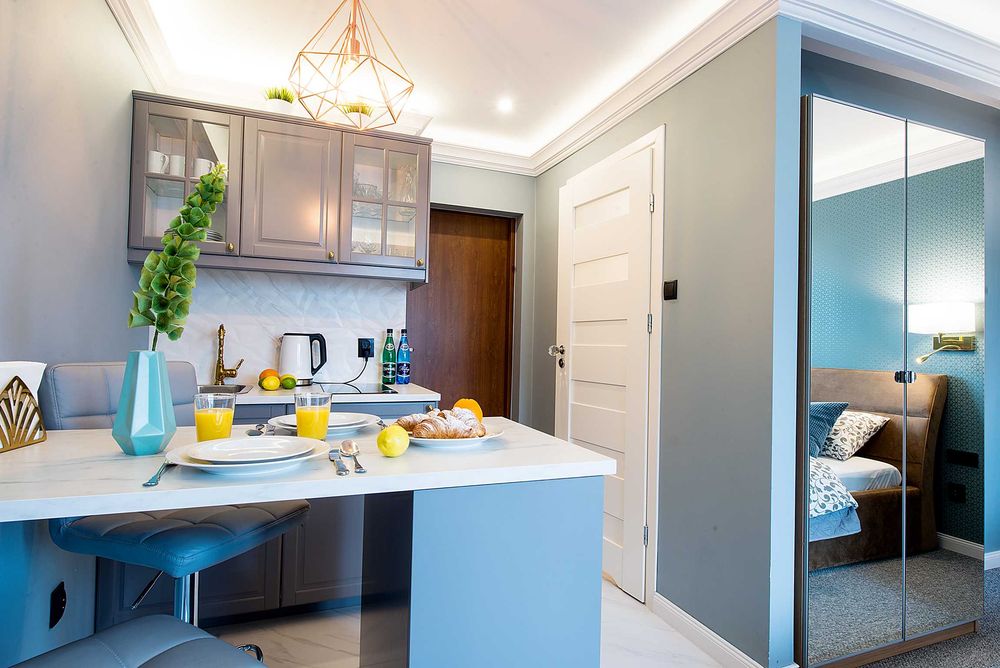 Mieszkanie w Centrum z widokiem na Pałac Kultury/Квартира в центре