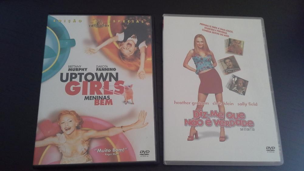 4 Dvd's originais novos