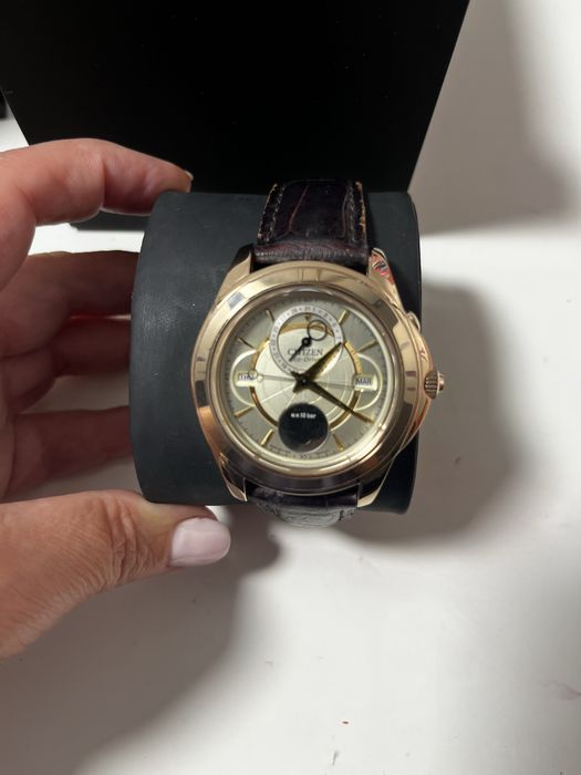 Relogio citizen eco drive moon phase