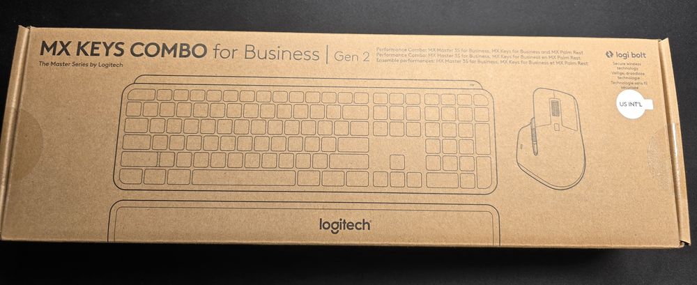 Logitech MX Combo Gen 2, logi bolt. NOWA, klawiatura + myszka